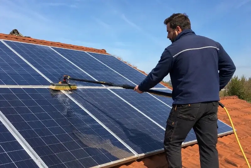 Nettoyage et entretien de panneaux solaires à Saint-Dolay